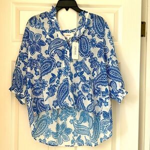 NWT - Xirena Beau Shirt - Santorini Size Small